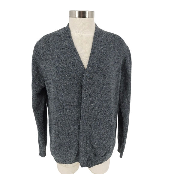 3.1 Phillip Lim Sweaters - 3.1 Phillip Lim Cardigan Sweater Wool Gray Long Sleeve V Neck Button Knit Small
